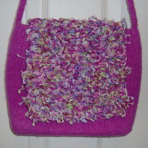 Felted purse